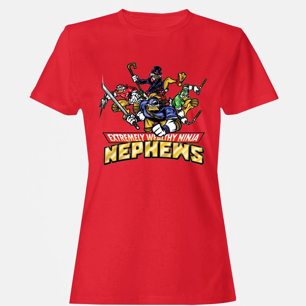 Women's T-Shirt - B26QL3PF - Red - 13