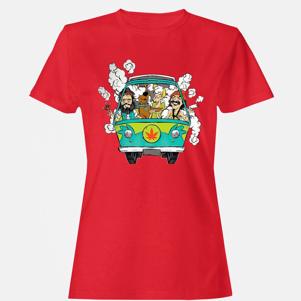 Women's T-Shirt - 8MAN6W84 - Red - 13