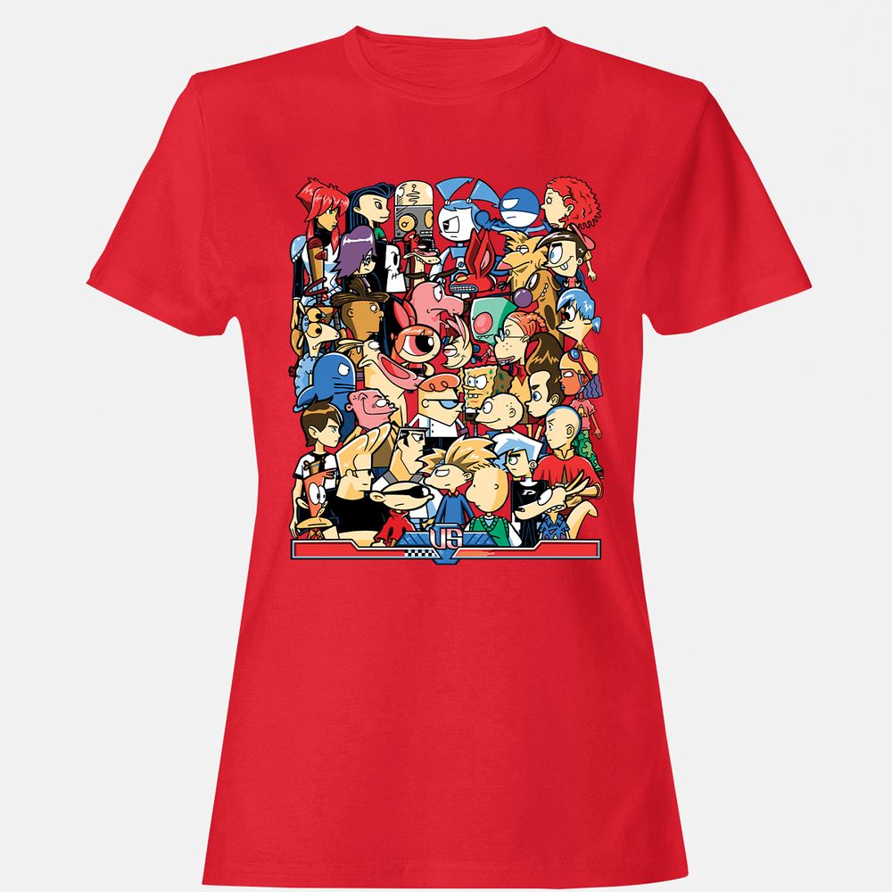 Women's T-Shirt - 6L75HCNC - Red - 13