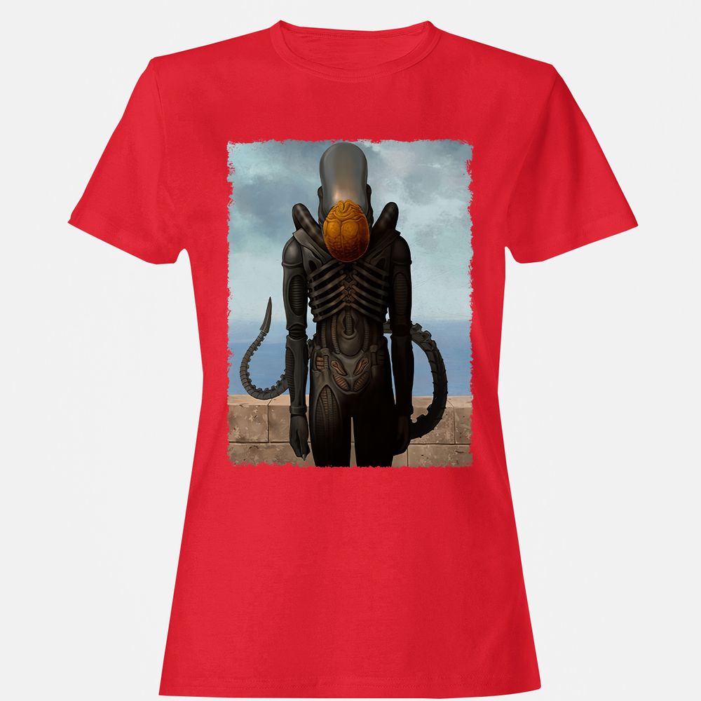 Women's T-Shirt - D6FLEFAQ - Red - 13