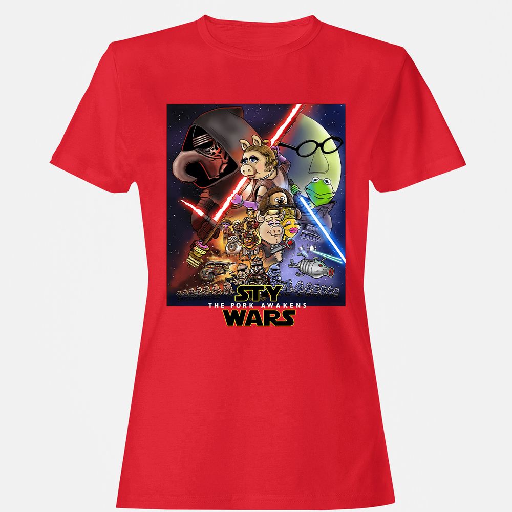 Women's T-Shirt - RUKEEXMD - Red - 13