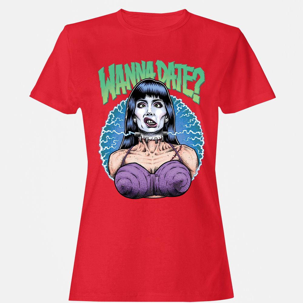 Women's T-Shirt - QW3SYDZ6 - Red - 13