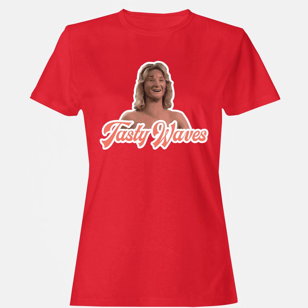 Women's T-Shirt - 3PHRTKGV - Red - 13