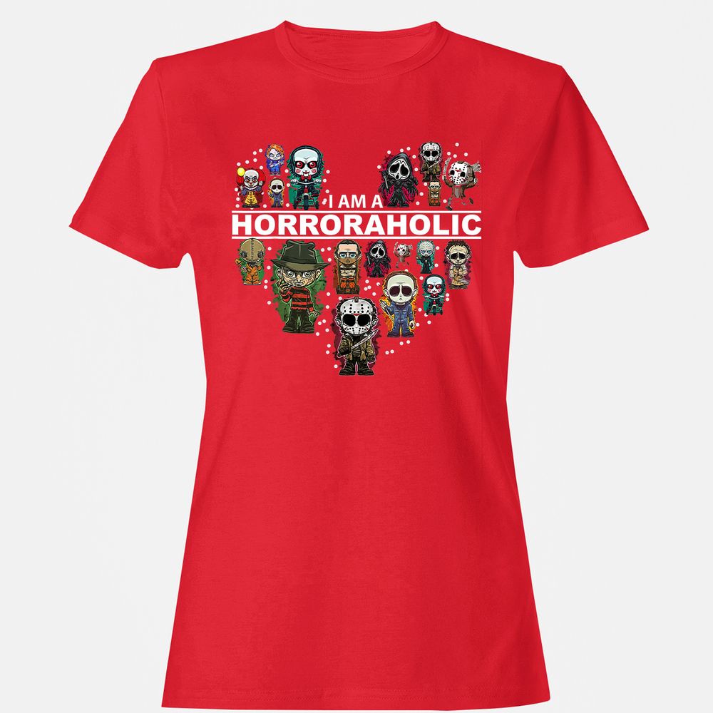 Women's T-Shirt - MYS6L3JP - Red - 13