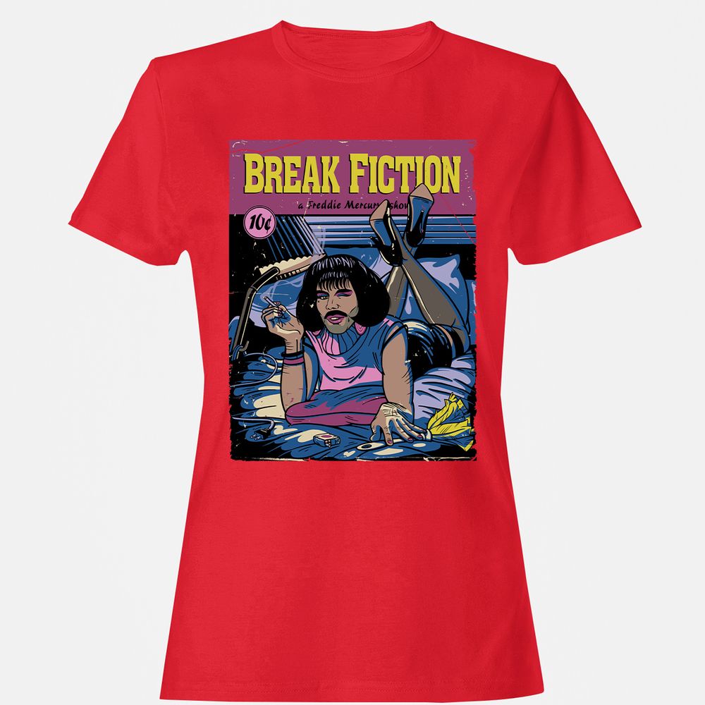 Women's T-Shirt - 8NEC78U1 - Red - 13
