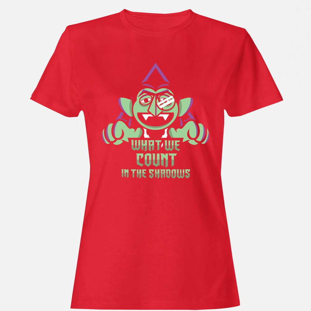 Women's T-Shirt - 11L7R1VQ - Red - 13