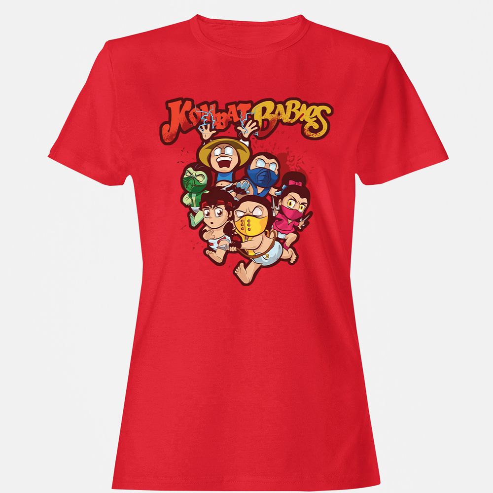 Women's T-Shirt - VMQ1F2GJ - Red - 13