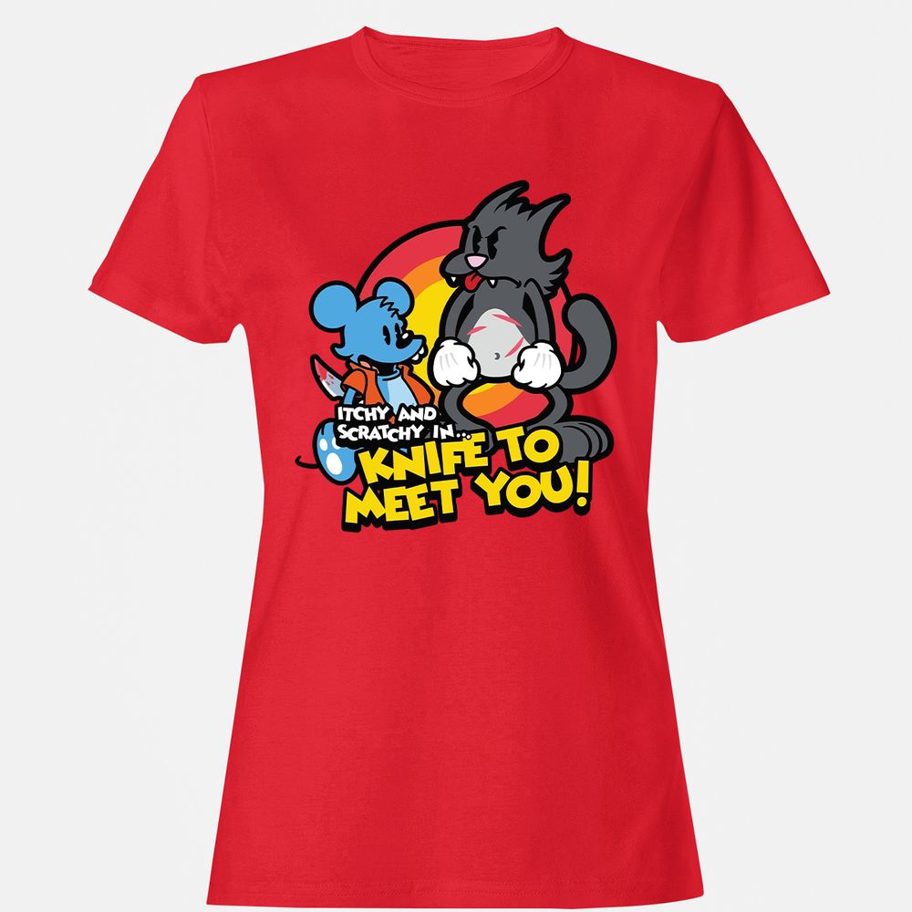 Women's T-Shirt - 354B23NX - Red - 13