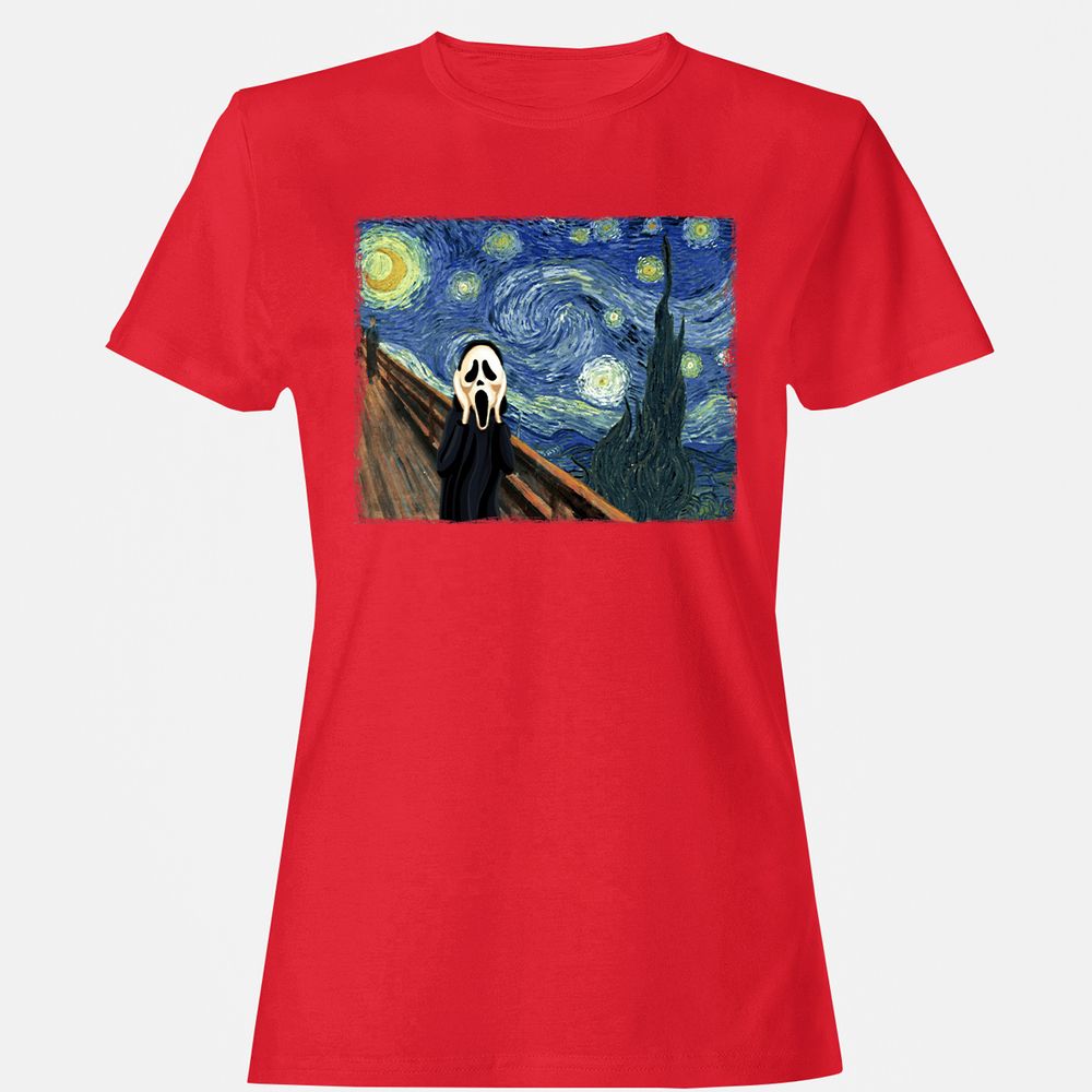 Women's T-Shirt - TY1ANQ6F - Red - 13