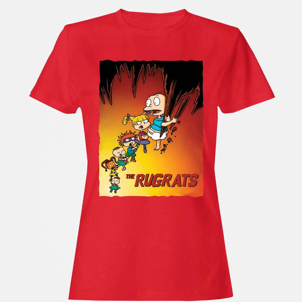 Women's T-Shirt - AGKUXN3Q - Red - 13