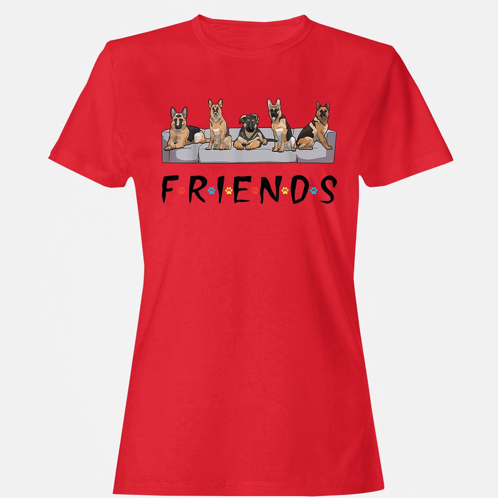 Women's T-Shirt - 98PU9GTU - Red - 13