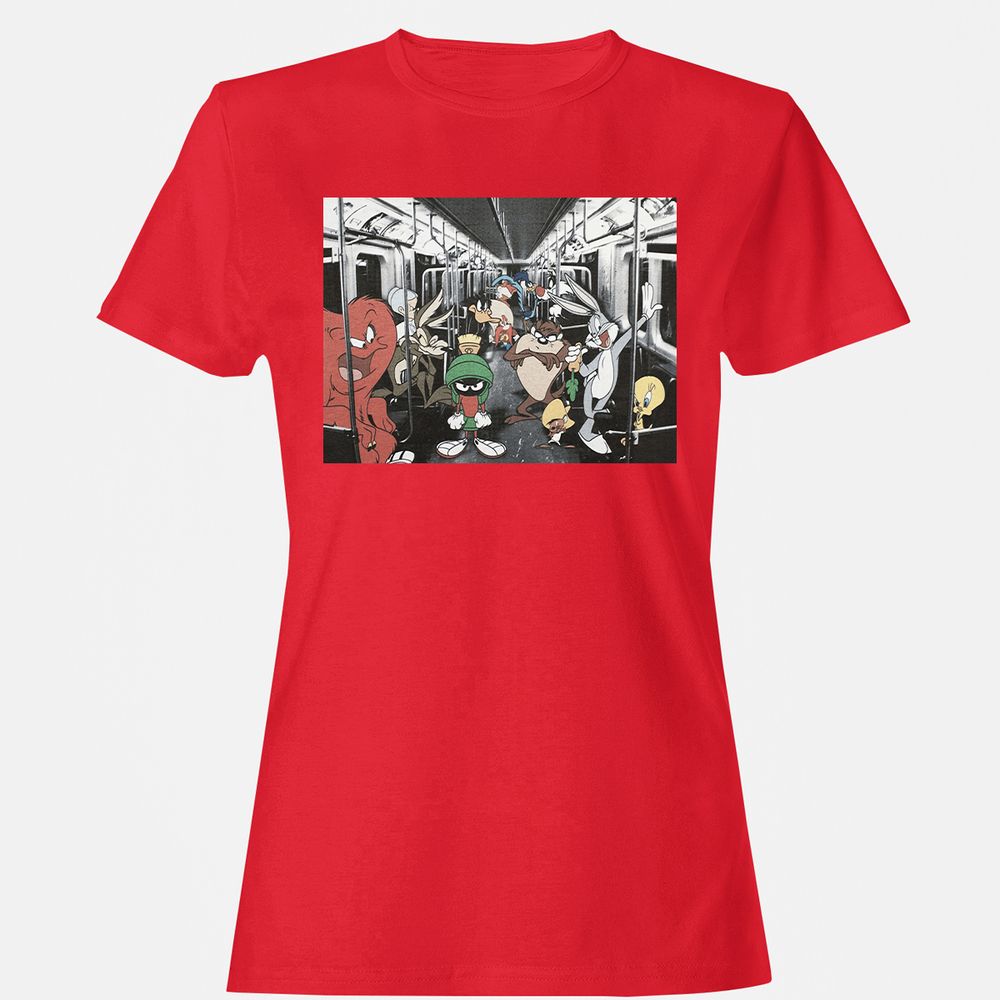 Women's T-Shirt - KFDENBEV - Red - 13