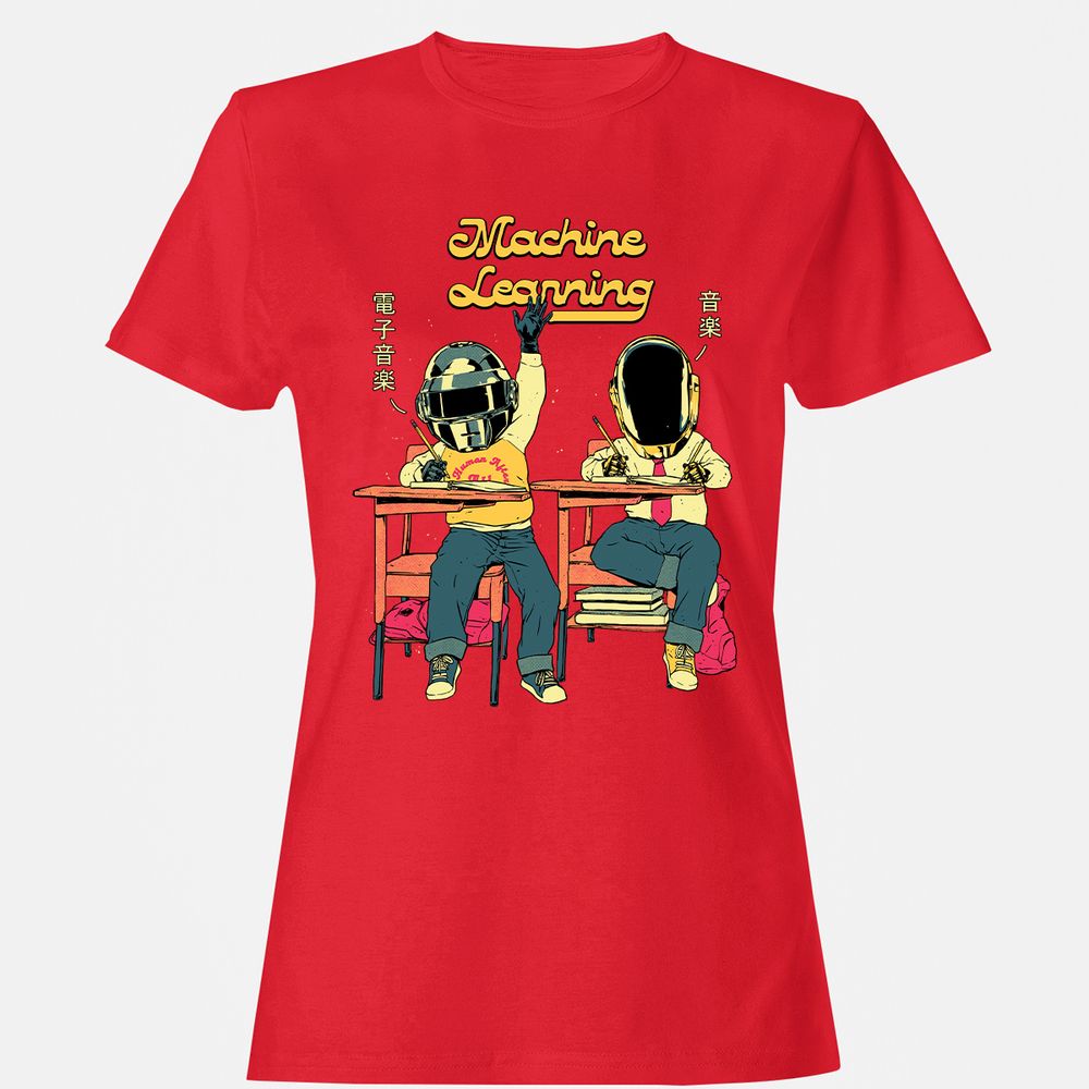 Women's T-Shirt - R2GYMF5J - Red - 13