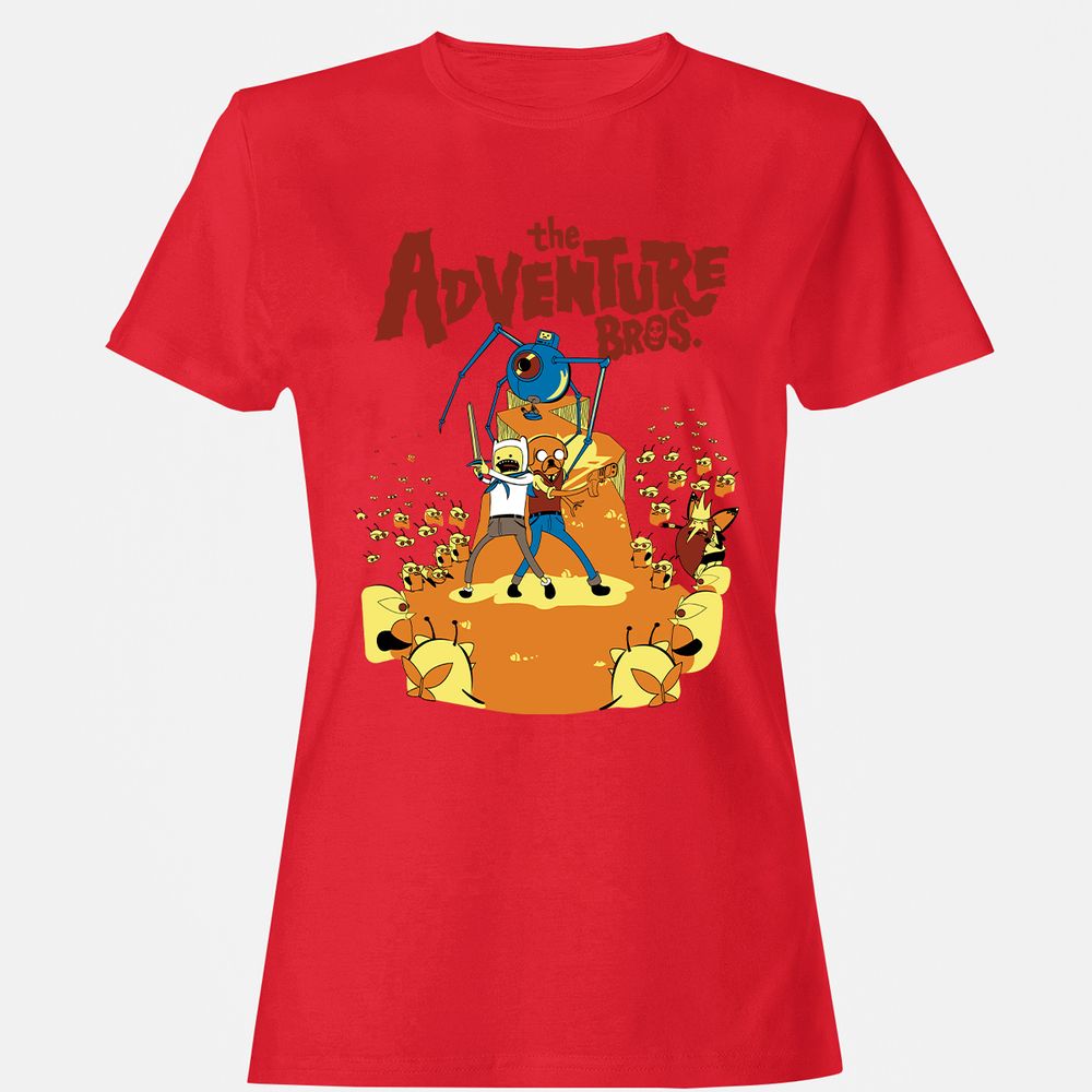 Women's T-Shirt - MDEBCR41 - Red - 13