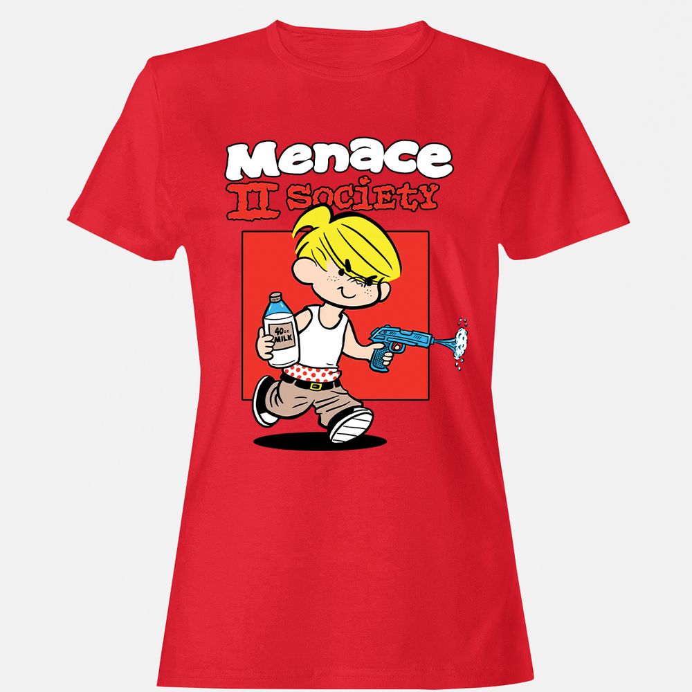 Women's T-Shirt - 9T7SNEVX - Red - 13
