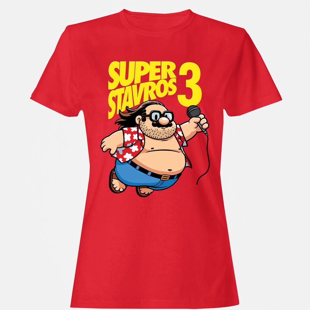 Women's T-Shirt - UJ9HBL1S - Red - 13