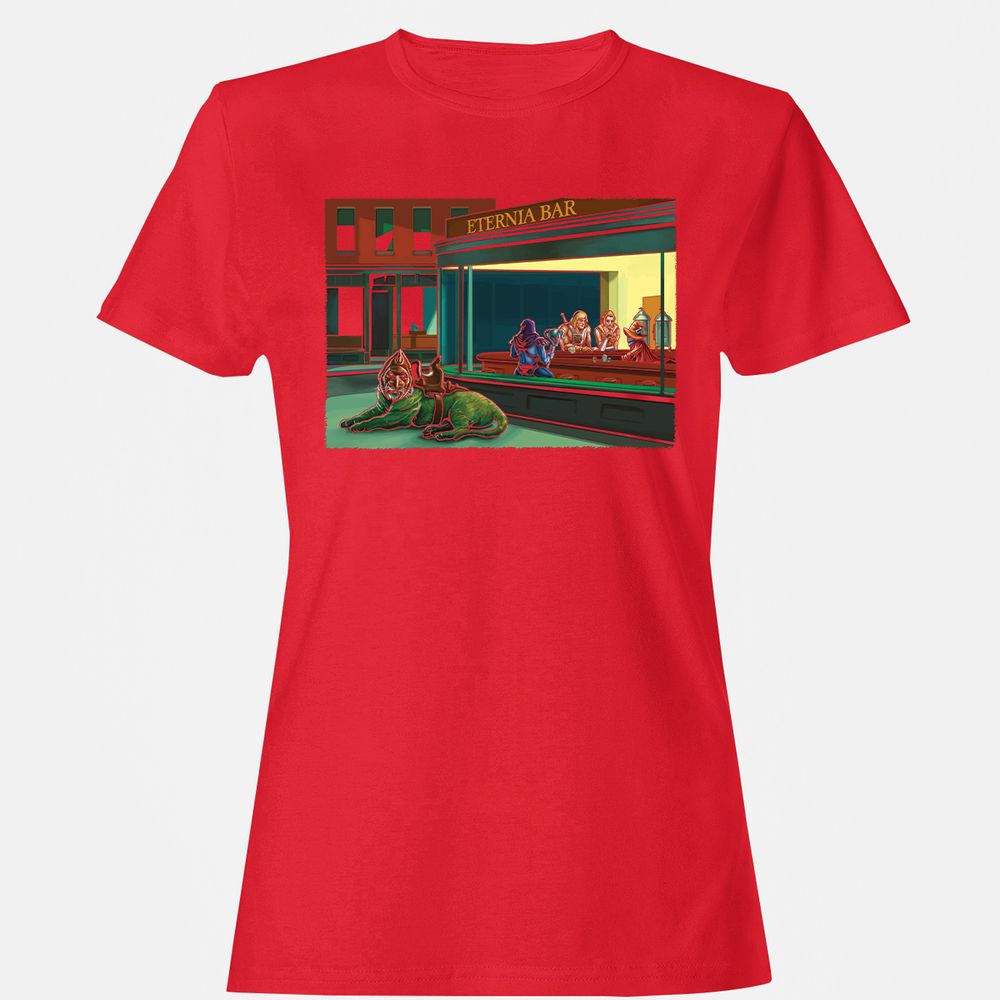 Women's T-Shirt - E2SXANEC - Red - 13