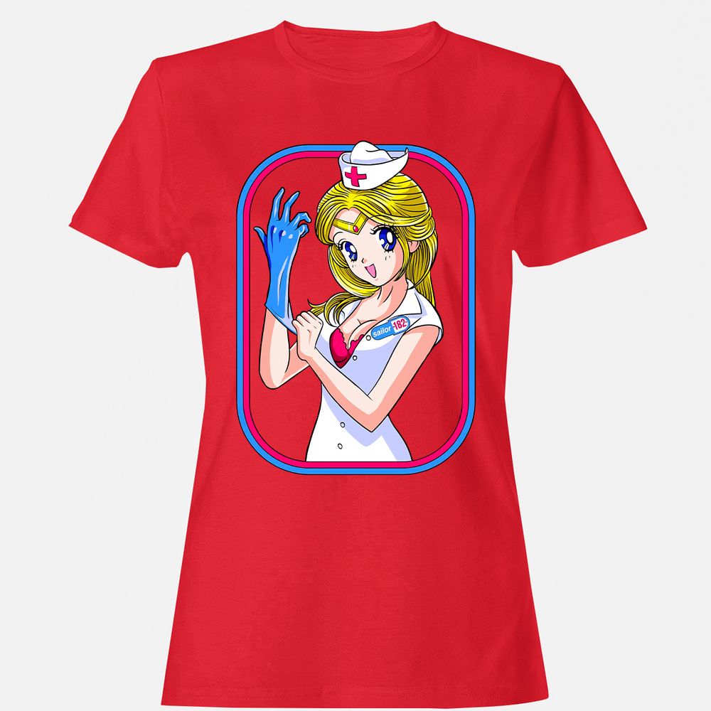Women's T-Shirt - UMQHJGJN - Red - 13