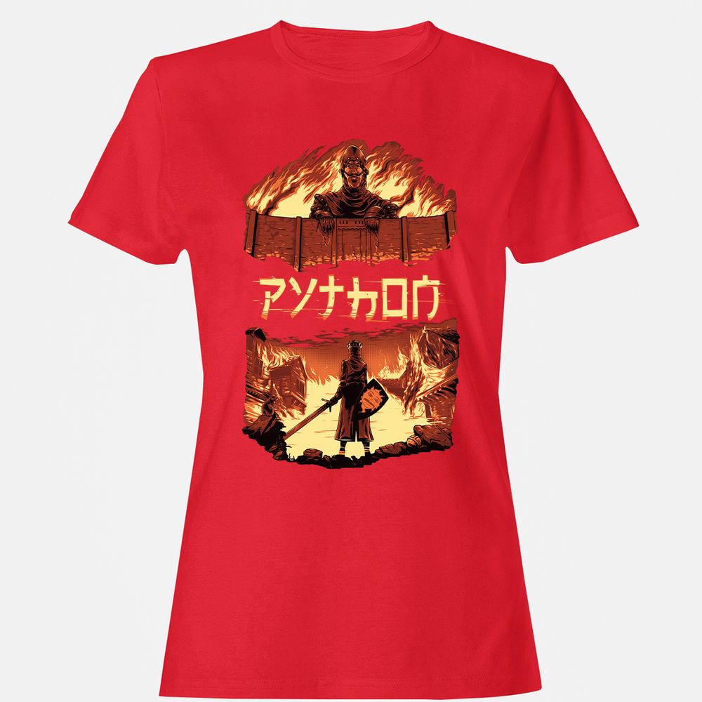 Women's T-Shirt - 8WHCQ3G8 - Red - 13
