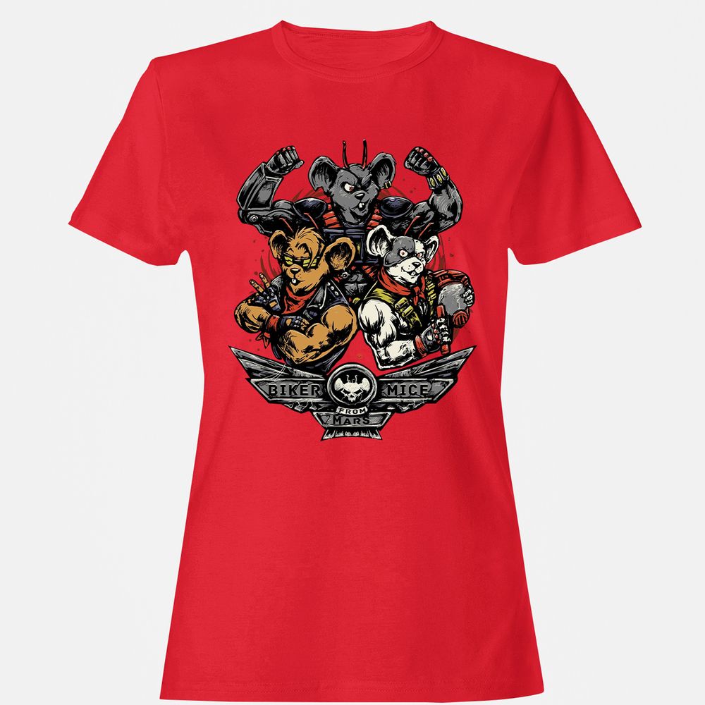 Women's T-Shirt - SNATQREZ - Red - 13