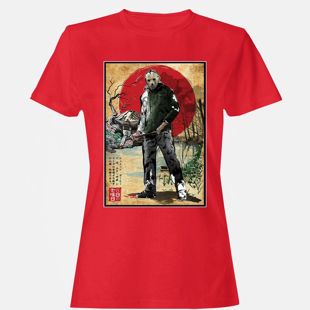 Women's T-Shirt - K7CSHEKP - Red - 13