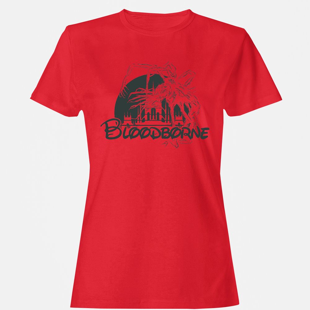 Women's T-Shirt - A6VZXF9D - Red - 13