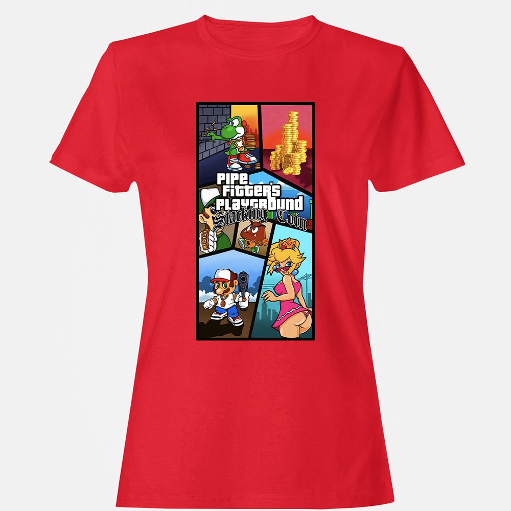 Women's T-Shirt - YK19UPEF - Red - 13