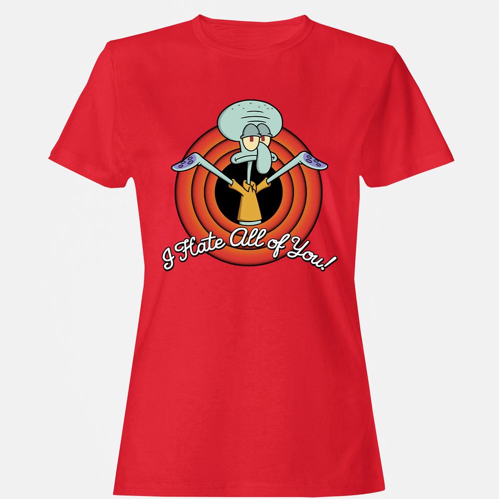 Women's T-Shirt - GZJCEBW4 - Red - 13