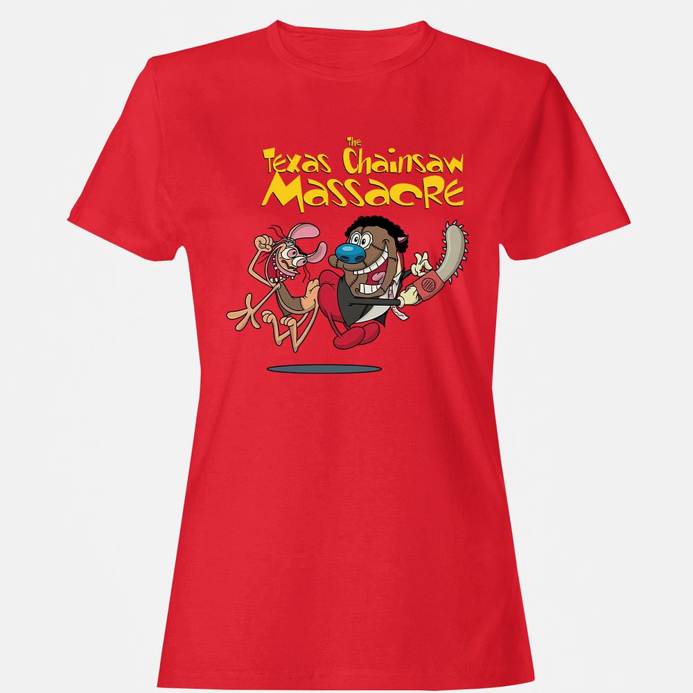 Women's T-Shirt - MLHAV7SY - Red - 13