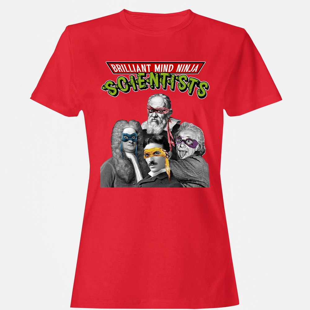 Women's T-Shirt - 6Z2WQZYE - Red - 13