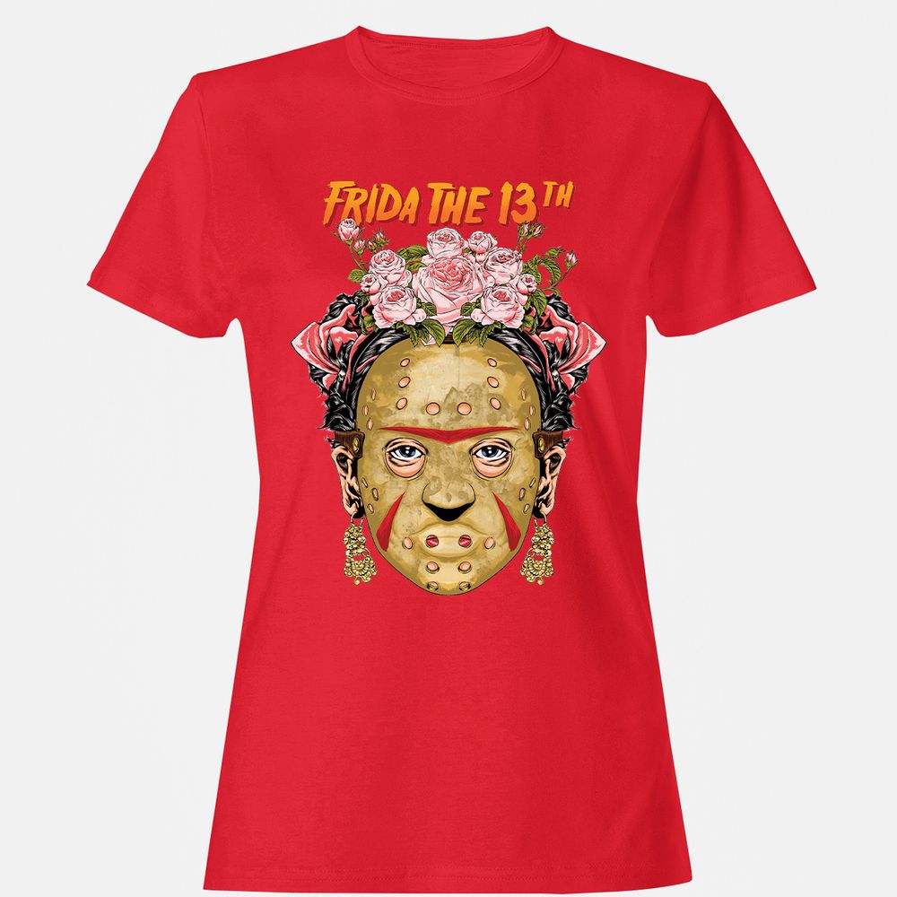 Women's T-Shirt - 648BW17C - Red - 13