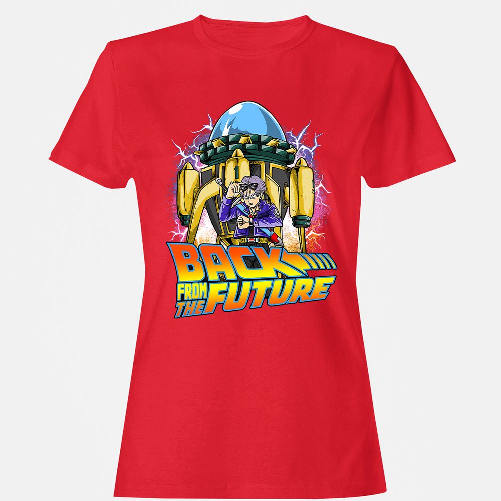 Women's T-Shirt - 8QT3Y5VJ - Red - 13