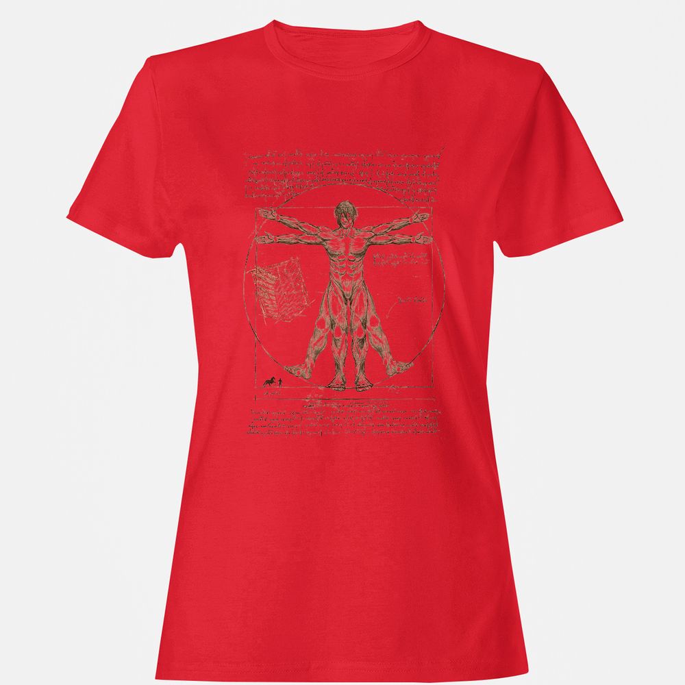 Women's T-Shirt - 6CTQC8XA - Red - 13