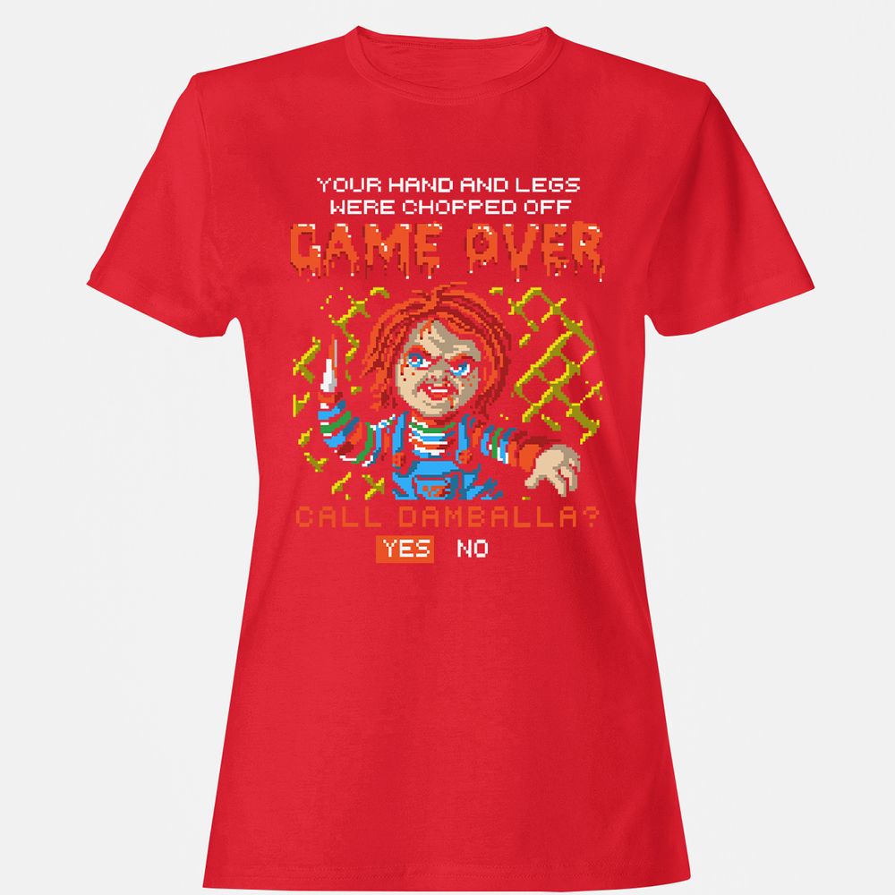 Women's T-Shirt - D45SUDWF - Red - 13