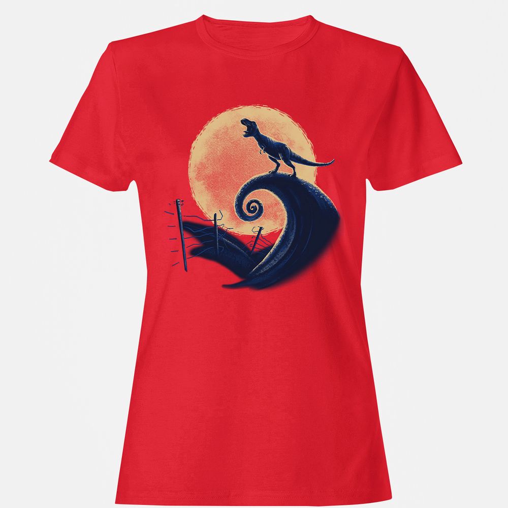 Women's T-Shirt - PUPLNJB6 - Red - 13