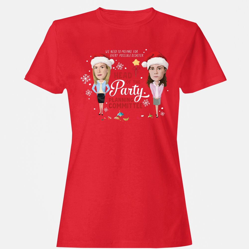 Head Of The Party Planning Committee Christmas - Red - 13