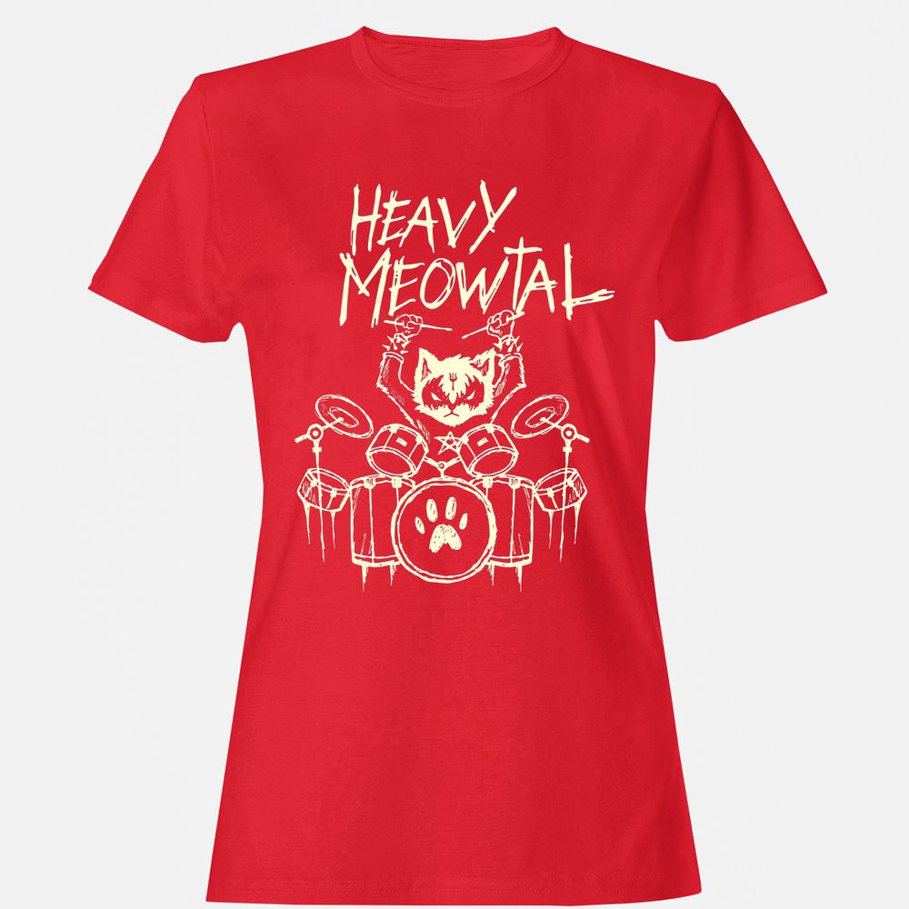 Women's T-Shirt - 6W5BP9DF - Red - 13