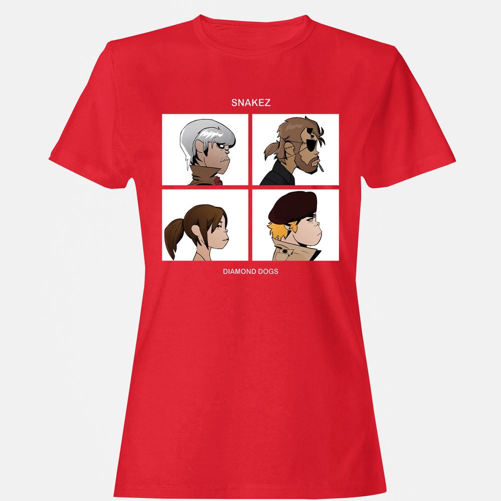 Women's T-Shirt - 1LHSZALW - Red - 13