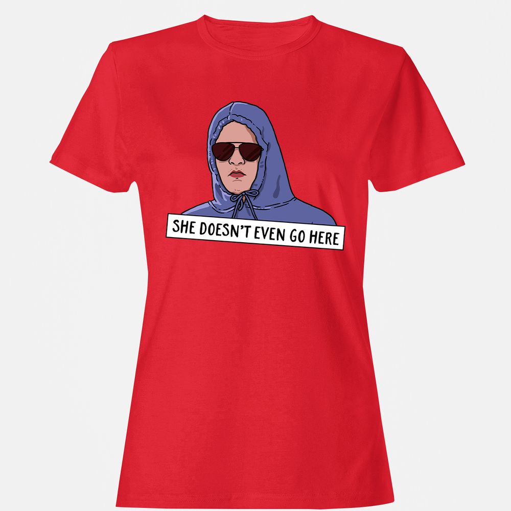 Women's T-Shirt - ZAU2BFW6 - Red - 13