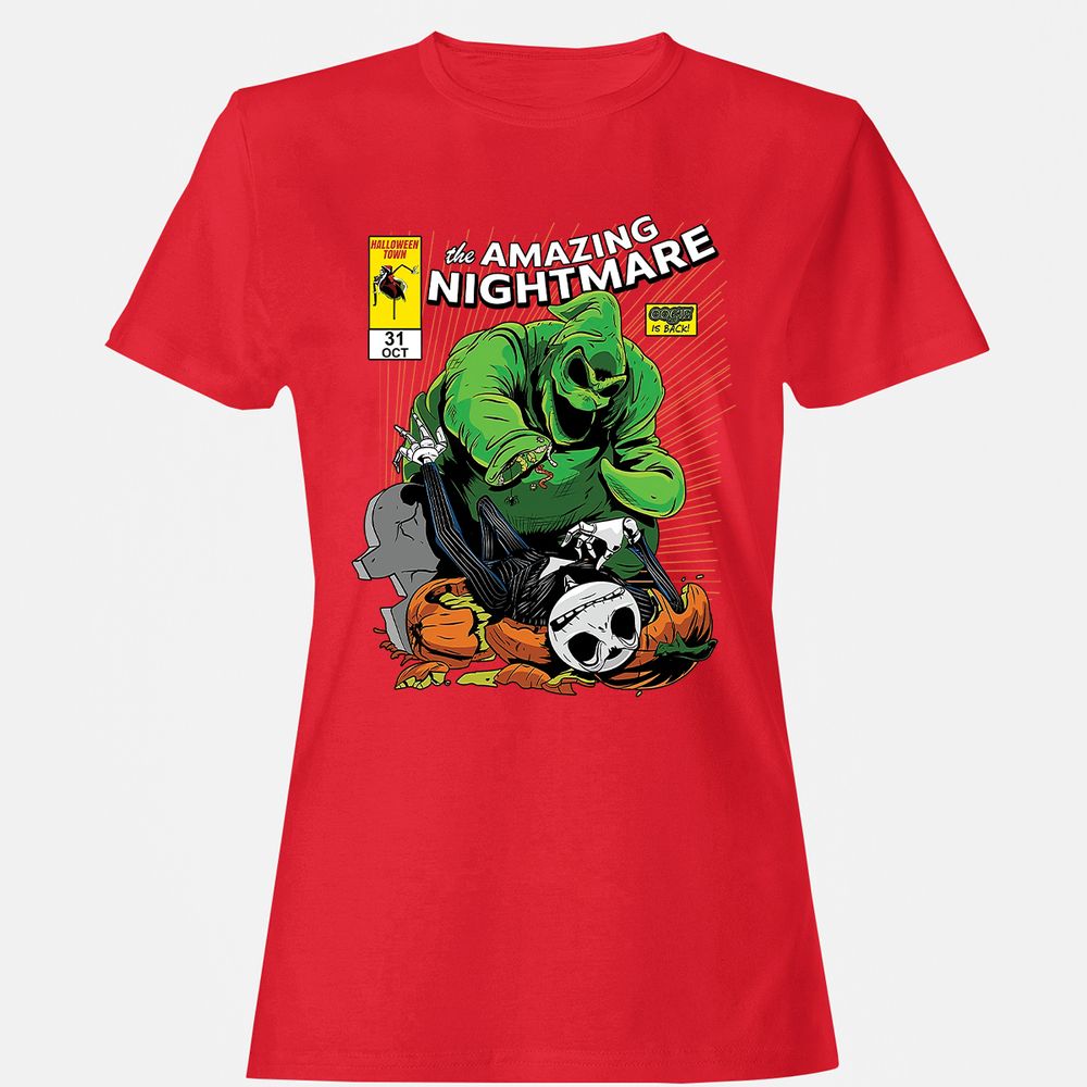 Women's T-Shirt - WAY6DSTZ - Red - 13