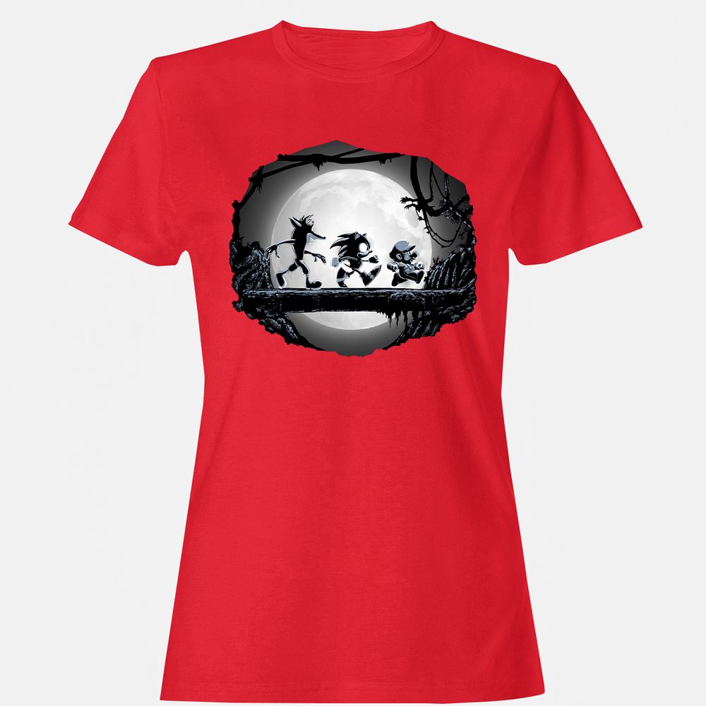 Women's T-Shirt - QE31LUGU - Red - 13