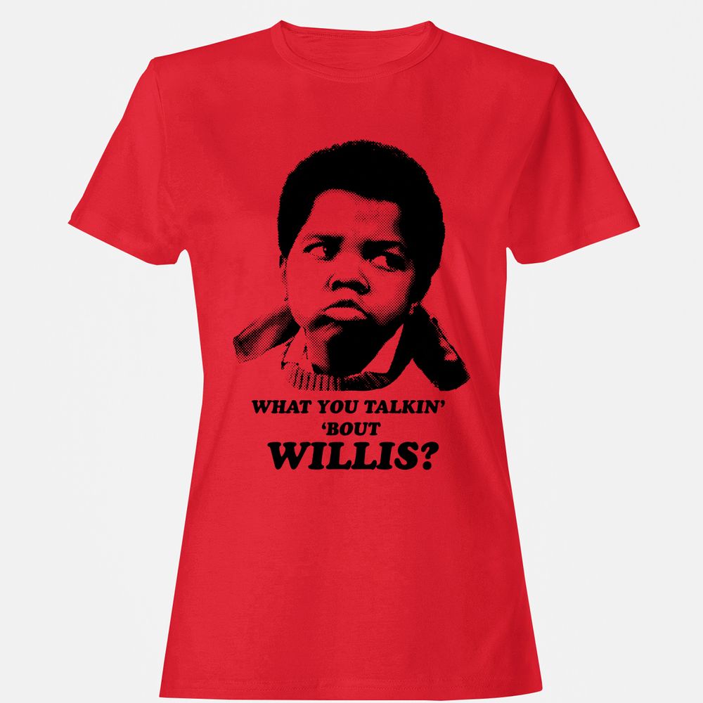 Women's T-Shirt - VUHJJLDH - Red - 13