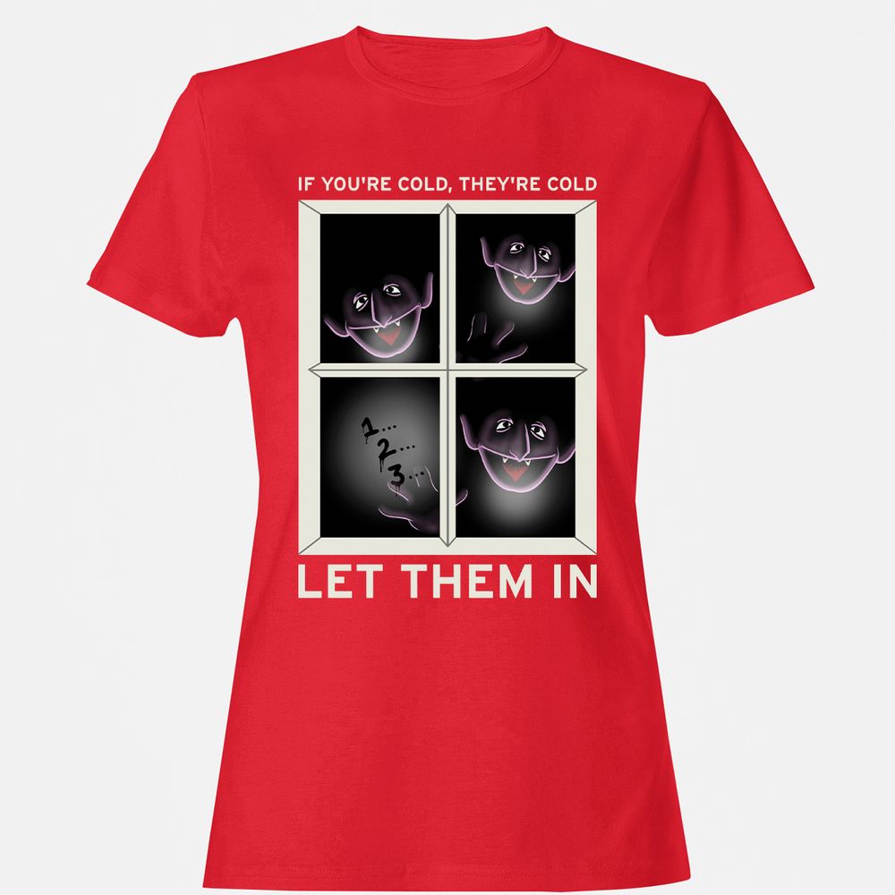 Women's T-Shirt - 94BMZNJL - Red - 13