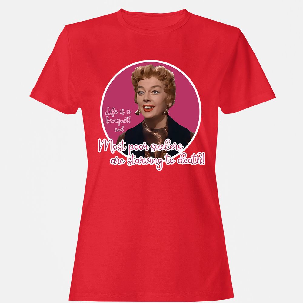 Women's T-Shirt - NQEG9X5W - Red - 13