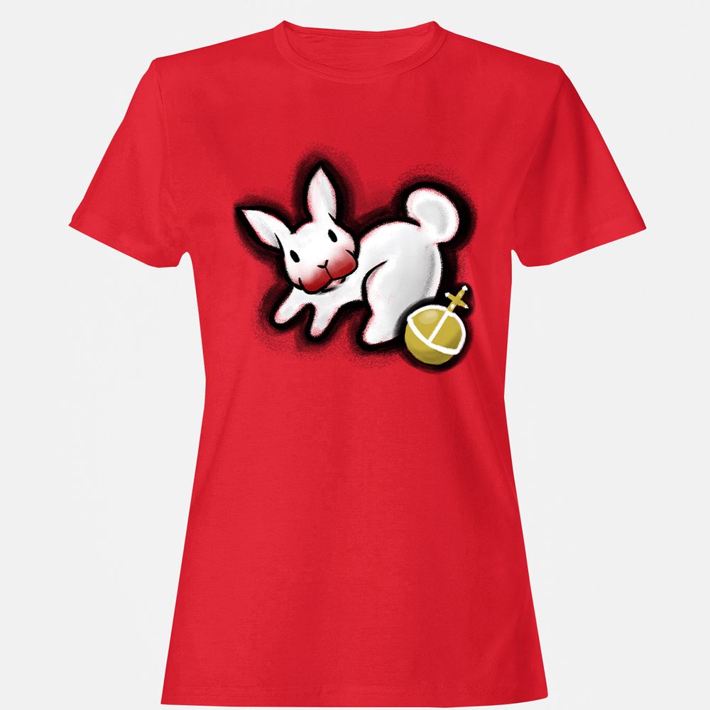 Women's T-Shirt - NVYL9YPN - Red - 13