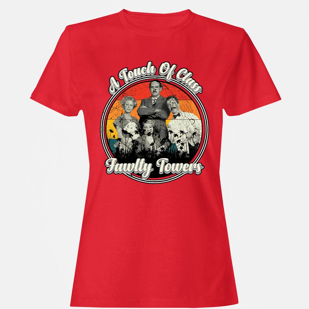 Women's T-Shirt - LNVHA5EQ - Red - 13