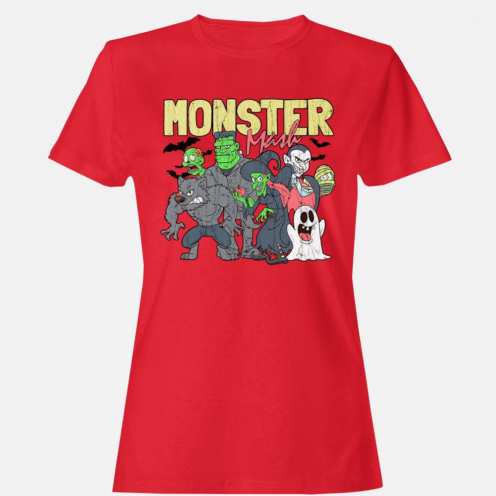 Women's T-Shirt - NK68WCXF - Red - 13