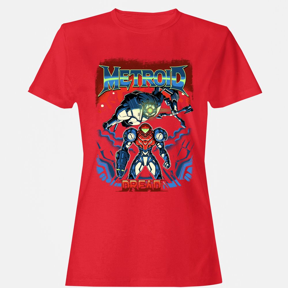Women's T-Shirt - CQF4UJDX - Red - 13