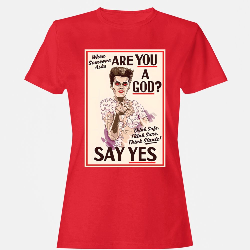 Women's T-Shirt - 3WAYQPGY - Red - 13