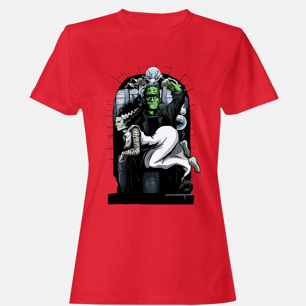 Women's T-Shirt - H6AFBV44 - Red - 13
